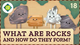 What Are Rocks and How Do They Form Crash Course Geography 18 [upl. by Doll865]