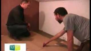 Pose parquet partie 12  laying of hardwood floors part 1 [upl. by Damek]