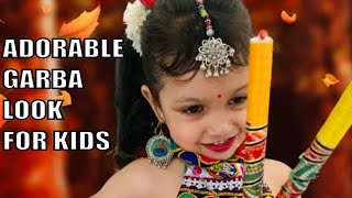 Garba Makeup MAGIC for Kids [upl. by Ahsinyar]