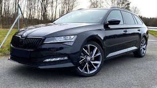 2022 Skoda Superb Combi Sportline 20 TSI  pov test drive [upl. by Mccahill]