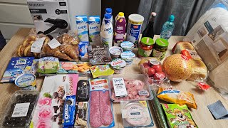 Cumpărături săptămânale din Lidl și Carrefour cu preturile afișatehaul alimentar [upl. by Ardnahs542]