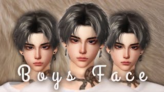 Zepeto face tutorial cuteboys  ╹▽╹ [upl. by Driskill]