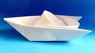 How To Make a Paper Boat That Floats  Origami Boat [upl. by Giza]