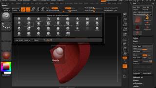 Maya to ZBrush to UDK  Part 7  Creases and Subdividing in ZBrush [upl. by Anivid484]