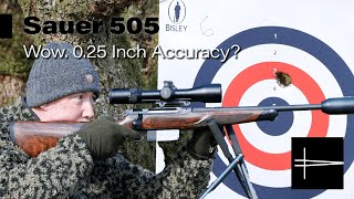 14 inch accuracy  Sauer 505 Ergolux and Synchro XT [upl. by Nader]