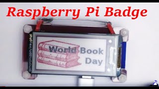 World Book Day  InkyPhat on a Raspberry Pi [upl. by Nahs]