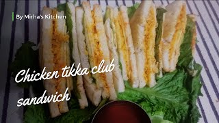 Club Sandwich Recipe By Mirhas Kitchen [upl. by Nevada129]