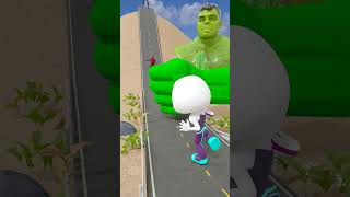 Poi Poi Poi Poi Poi Poi Po Pi Massive Giant HULK Hand gta shorts [upl. by Redla]