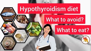 Hypothyroidism Dietwhat to avoid what to eat [upl. by Ahsataj864]