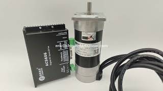 Leadshine Servo Motor BLM57180  Square Flange  and Leadshine Servo Drive ACS606 with Encoder [upl. by Dania]