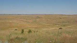 Wooden Leg Hill in Little Bighorn Battlefield National Monument Montana Panoramic View [upl. by Christye]