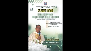 Ibadah Oikumene Kota Ternate Live [upl. by Witte876]