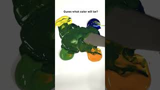 Mixing four colors to create a mysterious color 1 colormixing रंगमिलाएं art asmr 2024 shorts [upl. by Gibbon187]