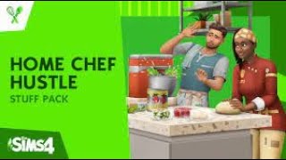 The Sims 4 Home Chef Hustle Market Magnate🥞🍕🍕 [upl. by Ahsenik]