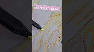 Réalisme vs carton art dessing drawing dessing dessin artist dessinaucrayon dessinateur [upl. by Pascia]