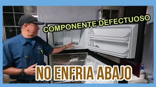 👉 MI REFRIGERADOR NO ENFRIA EN LA PARTE DE ABAJO 👈 solucion [upl. by Margreta]