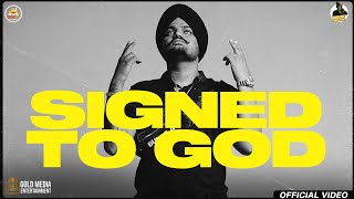 Signed To God Official Video Sidhu Moose Wala  Steel Banglez  The Kidd  RafSaperra  MooseTape [upl. by Yarezed]