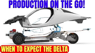 Aptera Delta Production on the GO  When will we see the First Physical Aptera Delta [upl. by Capon]