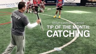 Catching Tip Of The Month  Lacrosse Unlimited [upl. by Rahs150]