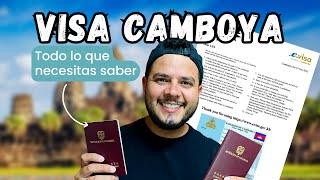 ¿CÓMO SACAR LA VISA DE CAMBOYA [upl. by Nerrej]