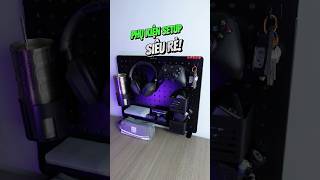 Cách Setup góc PC gọn gàng hơn 69 lần  Tầm quan trọng của Pegboard là đây shorts pc laptop [upl. by Assiluj377]