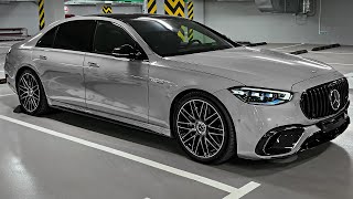 2024 MercedesAMG S63  Ultra Luxury Brutal Sedan [upl. by Yssirc775]