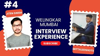 welingkar mumbai interview experience [upl. by Atined]