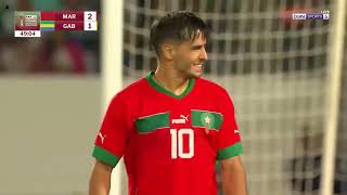 HIGHLIGHTS  Morocco vs Gabon  TotalEnergiesAFCON 2025 Qualifiers  Group B [upl. by Whiney]