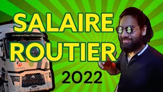 Mon salaire de conducteur routier en 2022 💶 [upl. by Dianna]