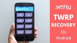 How To Install TWRP Custom Recovery On Any Android Phone Without Root [upl. by Ilka151]