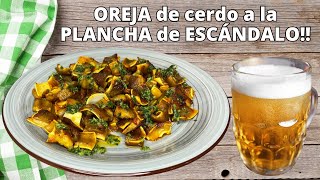 Oreja de Cerdo ADOBADA en Salsa Verde [upl. by Bruis]