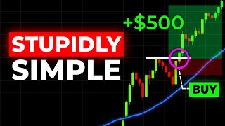 BEST Profitable Day Trading Strategy for Beginners with ZERO experience [upl. by Ranee]