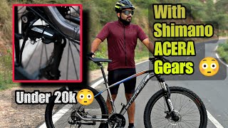 This Bicycle Offers Shimano Acera Gears  24 Speed  Cradiac Xc900  under 20k [upl. by Mcmillan]