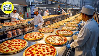 FROZEN PIZZA Mega Factory The Tech Behind Mass Pizza Production [upl. by Frantz]