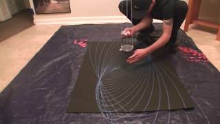 Lissajous Patterns Pendulum Painting [upl. by Mcneely269]