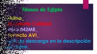 Descargar Dioses de Egipto LATINO 1 LINK [upl. by Bauske]