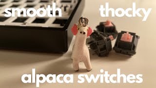 Alpaca Switches Review and Sound Test [upl. by Krock]