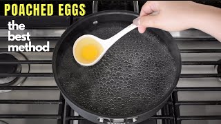 Poached Eggs  How to make the perfect poached egg [upl. by Combes]