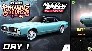 NFS No Limits  Day 1  1967 Mercury Cougar  Proving Grounds [upl. by Latnahc]