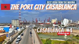 🇲🇦 Port City Casablanca Best Views From The Marina Casablanca Ep 4 Morocco [upl. by Gilcrest]