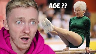 Reacting to the Oldest Gymnasts in the World [upl. by Ramsay]