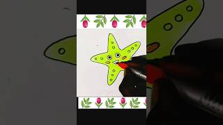 Easy star drawing ishikapatelartandcraft ytshorts  youtube shorts  art trending  ⭐⭐ [upl. by Hummel]