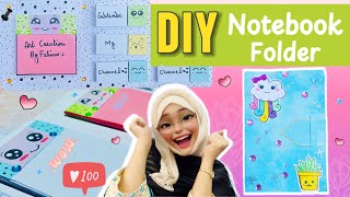 Diy notebook folder organizer  Back to school crafts  how to make folder organizer [upl. by Schlosser]