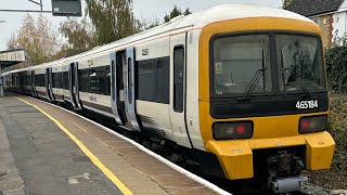 Southeastern Class 465184 Journey From Grove Park To Sundridge Park [upl. by Lounge]