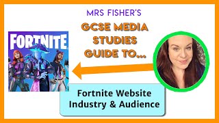 GCSE Media  Fortnite Website  Industry amp Audience [upl. by Mellman]