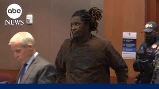 Rapper Young Thug takes plea deal in RICO case [upl. by Roeser154]