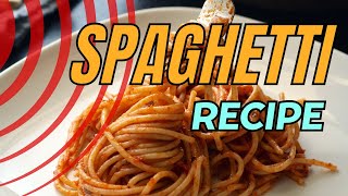 Spaghetti Recipe  Easy Recipe Spaghetti kese bnaye [upl. by Demha]