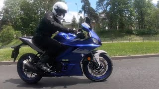 Yamaha R3 TOP SPEED  242 [upl. by Lauryn]