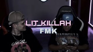 FREESTYLE ÉPICO RKT  Lit Killah y FMK  Edit  Letra [upl. by Fancie]