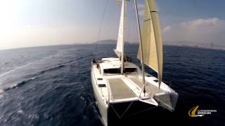 Outremer 51 Test by Catamarans Barcelona [upl. by Sweeney231]